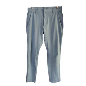 Fabletics Mens Pants‎ 30x30 Blue Performance Golf Stretch Lightweight